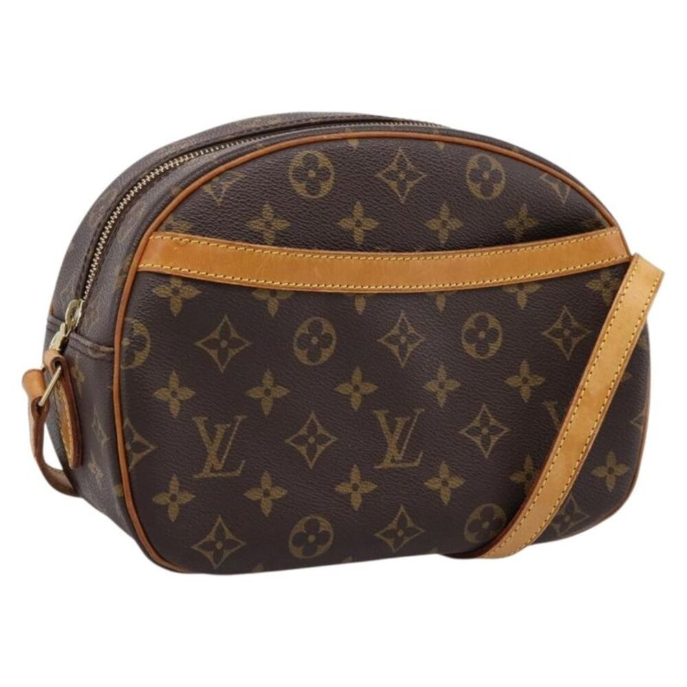 Louis Vuitton Blois Monogram Canvas Brown Canvas Shoulder Bag Bag